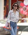 Alexa Chung in Jeans Out in New York City | GotCeleb