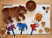 DIY Sensory Puzzle - Brown Bear Brown Bear Activity