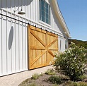 Exterior Cedar Barn Doors | Exterior door styles, Exterior barn doors ...