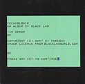 Black Lab – Technologie (2007, CD) - Discogs