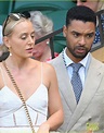 Rege-Jean Page & Girlfriend Emily Brown Make Rare Appearance Together at Wimbledon! (Photos ...