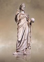 Statue of Juno known as La Providence, a 2nd century AD Roman sculpture ...