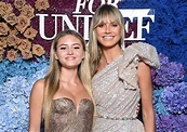 Heidi Klum and daughter Leni, 17, appear on the red carpet in matching ...