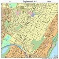 Englewood New Jersey Street Map 3421480