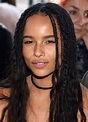 ZOE KRAVITZ at Calvin Llein Fashio Show at New York Fashion Week 02/18 ...