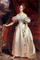 Claude Marie Paul Dubufe (1790-1864), Portrait of Louise of Orléans ...