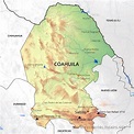 Coahuila Map