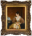 Portrait of a lady, traditionally identified as Elizabeth Fox, Baroness ...