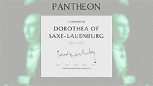 Dorothea of Saxe-Lauenburg Biography - Queen consort of Denmark | Pantheon