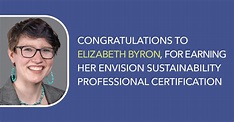 Elizabeth Byron Becomes ENV SP Certified | Schnabel Engineering