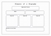 Free Editable Biography Graphic Organizer Examples | EdrawMax Online