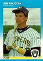 Jim Paciorek baseball card - 1980s Baseball