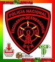 Escudo Editable De La PNP Escuadrón De Emergencia