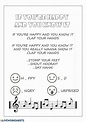 If you are happy - Interactive worksheet