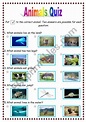 animals quiz - ESL worksheet by iwan immawan