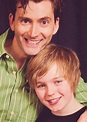 David Tennant and his adopted son
