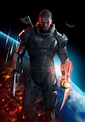 Commander Shepard - Male Art - Mass Effect 3 Art Gallery