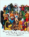 Rare 1988 Original History of the DC Universe Mail-In Art Poster