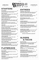 Rochester Corner Bar menu in Rochester, Michigan, USA