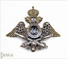 Cornet | Badge of graduation from the Mikhailovsky Artillery School