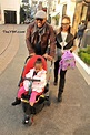 COLUMBUS SHORT WITH WIFE, TANEE MCCALL AND DAUGHTER, AYALA, AT THE ...