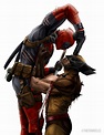 Wolverine vs. Deadpool | Behance :: Behance