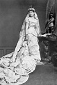 Augusta Victoria of Schleswig-Holstein, as a bride of Prince William(II ...