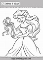 Dibujos de las Princesas de Disney para Colorear