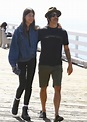 Anthony Kiedis and girlfriend Helena Vestergaard walk in each other's ...