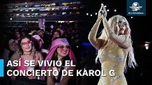 Karol G prende el Estadio Azteca; así fue su primer concierto