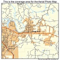 Aerial Photography Map of Hokes Bluff, AL Alabama