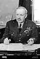 SIR ARTHUR HARRIS (1892-1984) as Air Officer Commanding RAF Bomber Command in April 1944 at ...