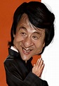 Jackie Chan | Celebrity caricatures, Funny caricatures, Famous faces