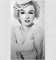 Descarga gratis | Marilyn monroe dibujo retrato a lápiz boceto, marilyn ...