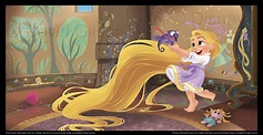 My Disney's Tangled Books / Mes Livres sur Raiponce | Disney magic, Art ...
