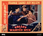 VALLEY OF WANTED MEN, Russell Hopton, LeRoy Mason, Frankie Darro, 1935 ...