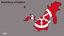 Historical flag maps: Grand Duchy of Frankfurt - YouTube