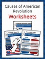 Causes of the American Revolution Facts & Worksheets For Kids