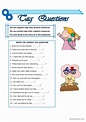 TAG QUESTIONS: English ESL worksheets pdf & doc