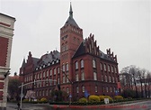 46 Bilder aus Gliwice (Gleiwitz) / Polen - Rotes Chemiegebäude der ...