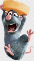 Rat carrying cheese, Ratatouille Film Animation Pixar , rat transparent ...