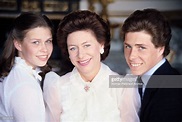 "Her Royal Highness Princess Margaret, Countess of Snowdon, with her ...