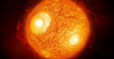 Spettacolare foto della stella gigante rossa Antares