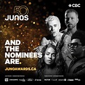 Nominations Announced for The 2021 JUNO Awards – The Music Express
