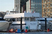 Joe Manchin leans over deck of his yacht to tell protesters why he’ll ...