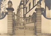 Postkartenalbum - "General-Landesarchiv-Karlsruhe, erbaut von Prof ...
