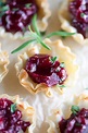 Cranberry Brie Phyllo Cups - An Easy Appetizer Recipe!