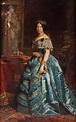 Portrait de la reine Isabel II d’Espagne. | Institut du Grenat