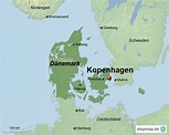StepMap - Dänemark-Kopenhagen - Landkarte für Dänemark
