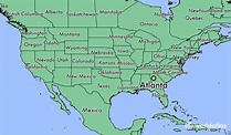 Where is Atlanta, GA? / Atlanta, Georgia Map - WorldAtlas.com